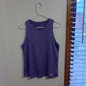 Nike Purple Women's Athletic Tank Top